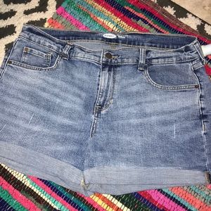 OLD NAVY light blue jean shorts
